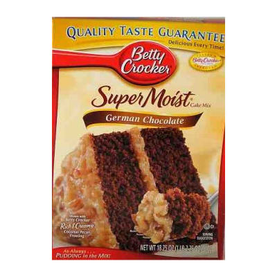 Betty Crocker German Cake Mix