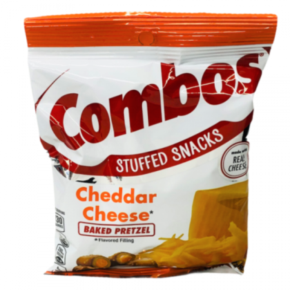Combos Stuffed Cheddar Cheese Pretzels  6.30 oz