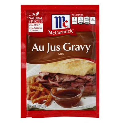 McCormick Au Jus Gravy Mix 1oz b/b April 2024
