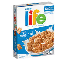 Quaker Life Original  Cereal 13 oz b/b 28 Jan 2026  Only 2 left