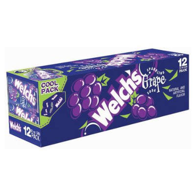 Welch's Grape Soda (USA) 12pk