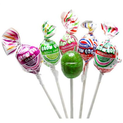 Charms Blow Pops Assorted Flavours 4 pieces