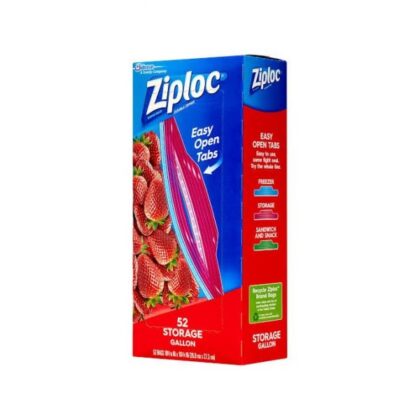 Ziploc (52) Storage Bags Large   New Product