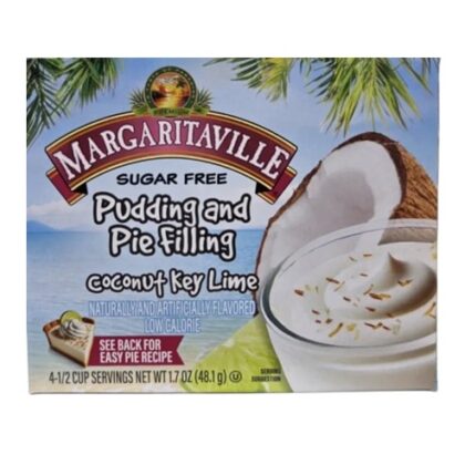 Margaritaville Sugar Free Coconut Key Lime Pudding Mix 1.7oz   Easy to make for that special Treat