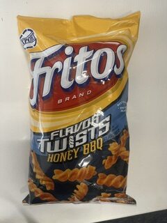 Fritos Honey BBQ Twists Larger Size 10 oz  NEW